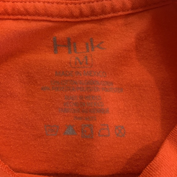 Orange Huk t shirt size M - Picture 3 of 3